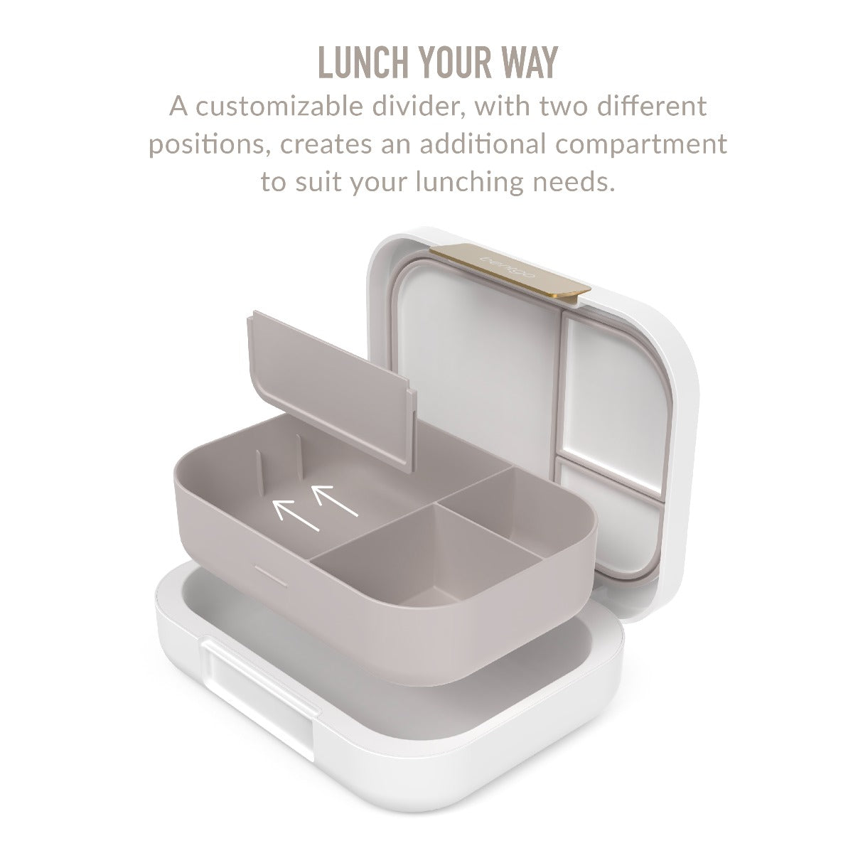 Bentgo Modern Lunch Box White