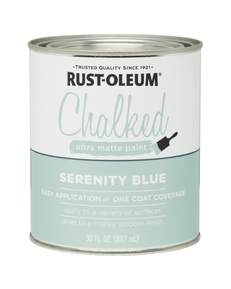 RustOleum 30Oz Blue Chalked Paint