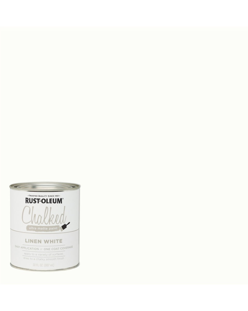RustOleum 30oz Linen White Chalked Paint