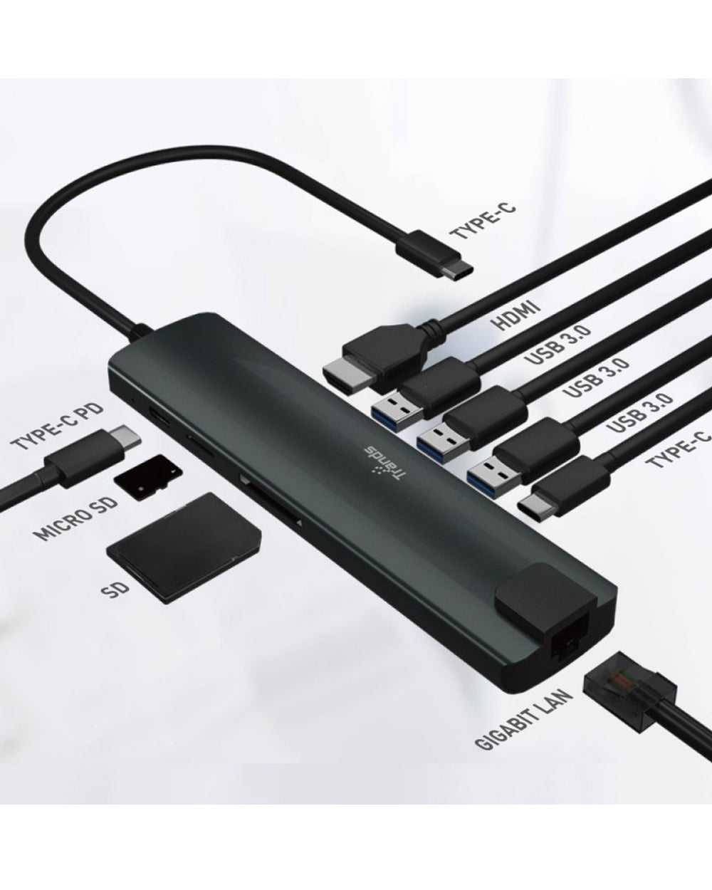Trands Multifunctional Type-C Hub
