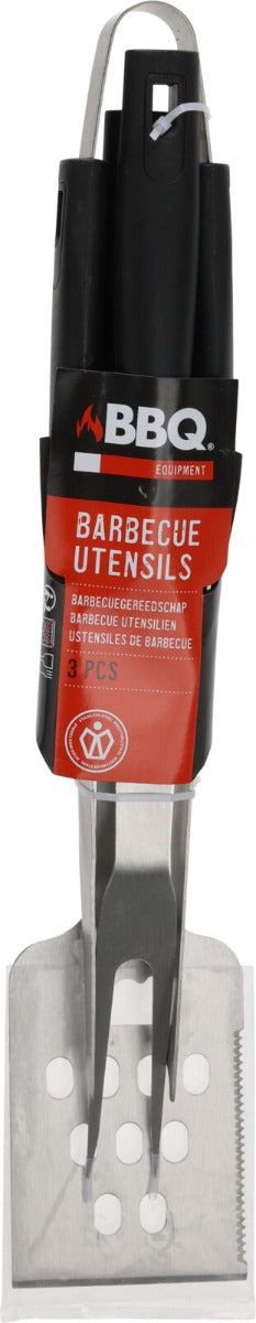 Homesmiths BBQ Tool Set Of 3