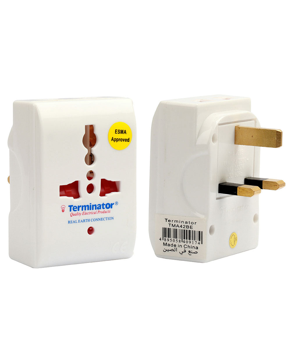 Terminator 3 Way Universal Multi Adaptor One Universal