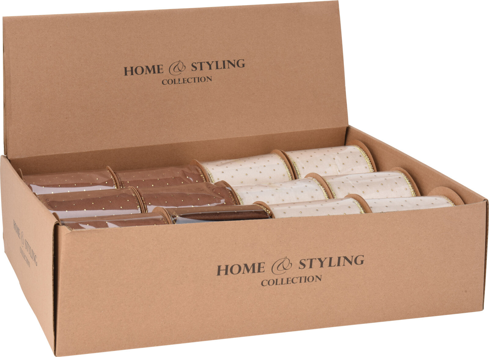 Homesmiths Velvet Lint Gold Dots Assorted