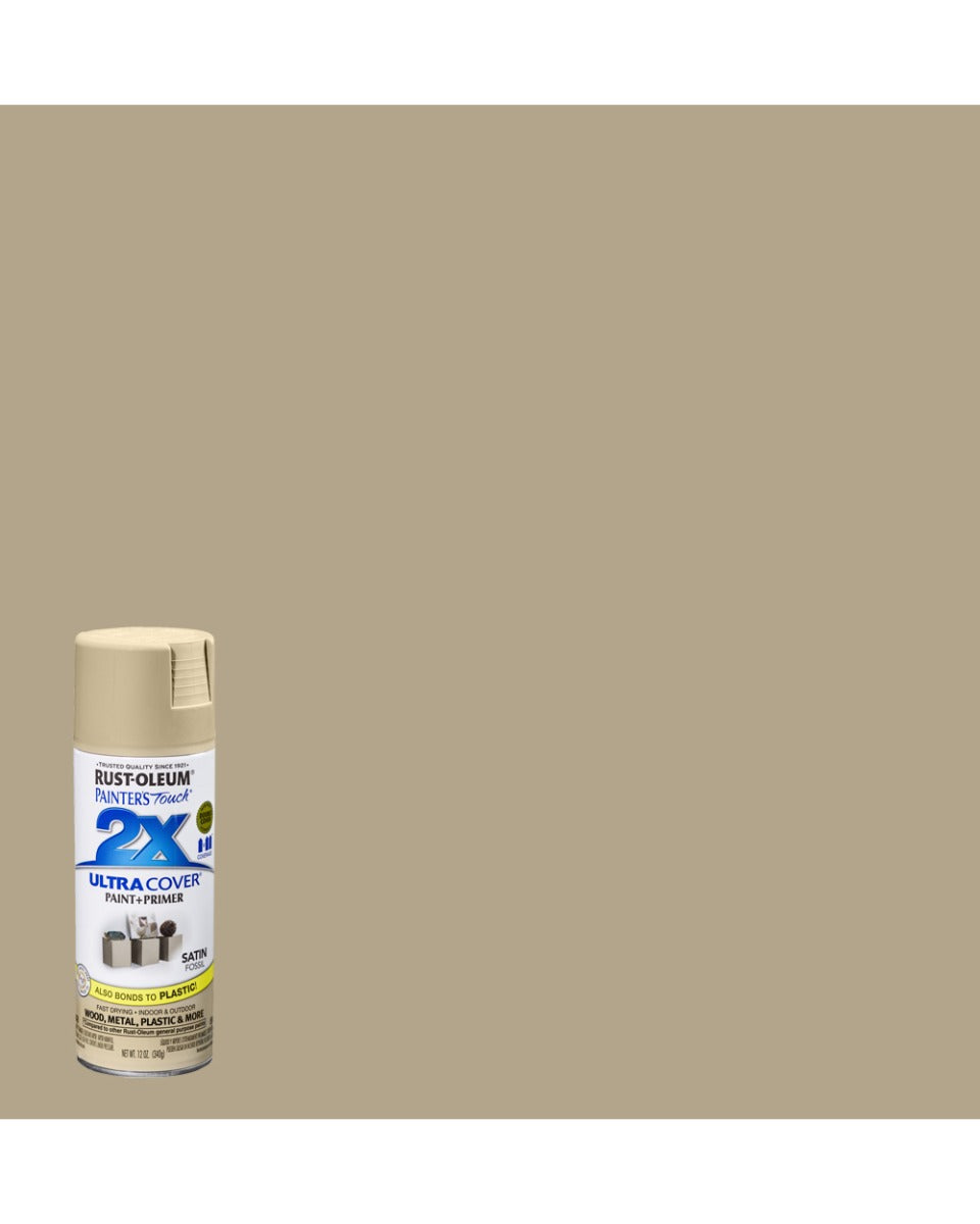 RustOleum PT 2X Ultra Cover Satin Fossil 12Oz