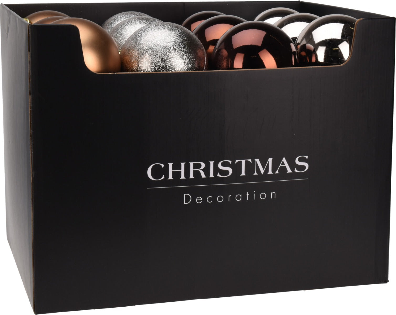 Homesmiths Xmas Ball 120mm Amber Assorted 1 Piece