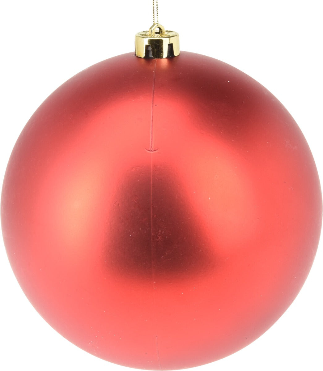 Homesmiths Christmas Ball 140mm Red Assorted