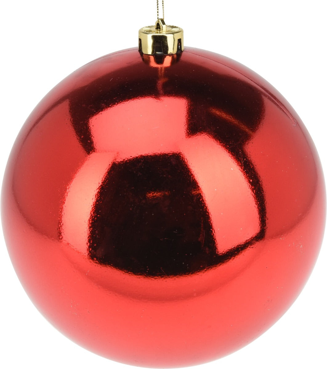 Homesmiths Christmas Ball 140mm Red Assorted