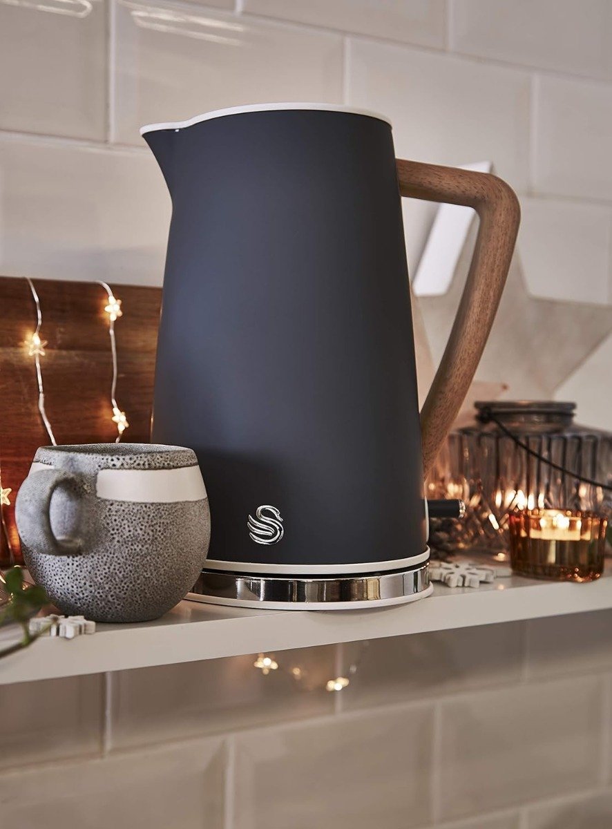 Swan 1.7L Nordic Cordless Kettle Grey