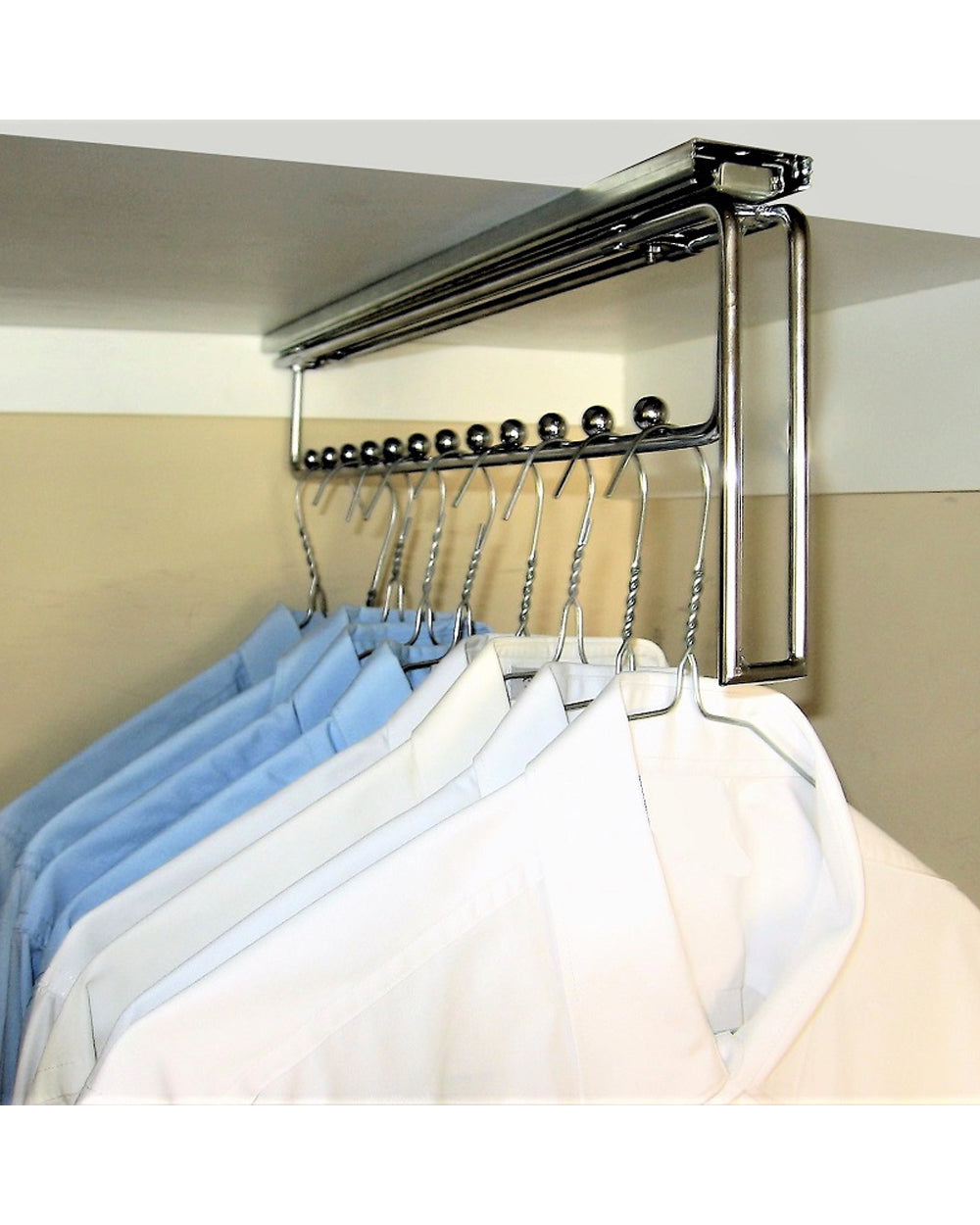 Tansel Sliding Pull Out Shirt Hanger L 35 x H 150 x W 508 mm