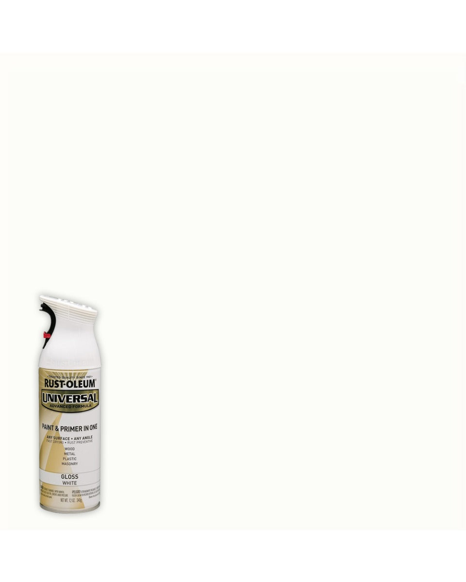 Rust-Oleum Universal Gloss White 12 Oz