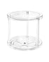 The Home Edit 2 Tier Turntable Clear 9.5 inch