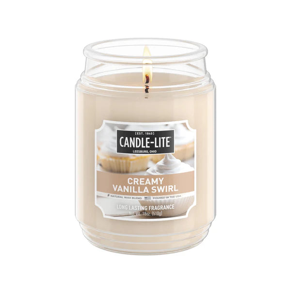 Candle Lite 18oz Vanilla Candle