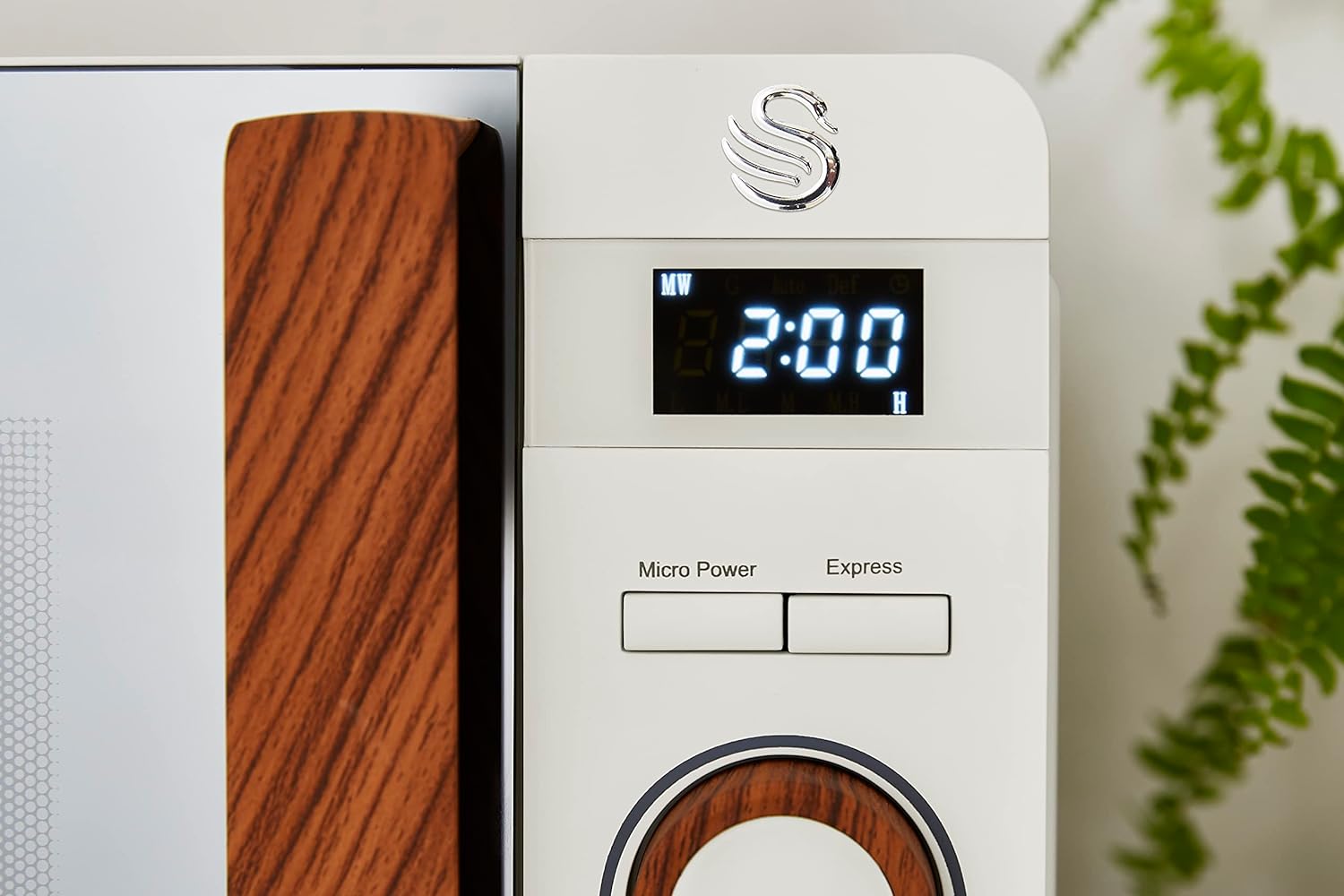 Swan Nordic Digital Microwave White 20L