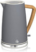Swan 1.7L Nordic Cordless Kettle Grey