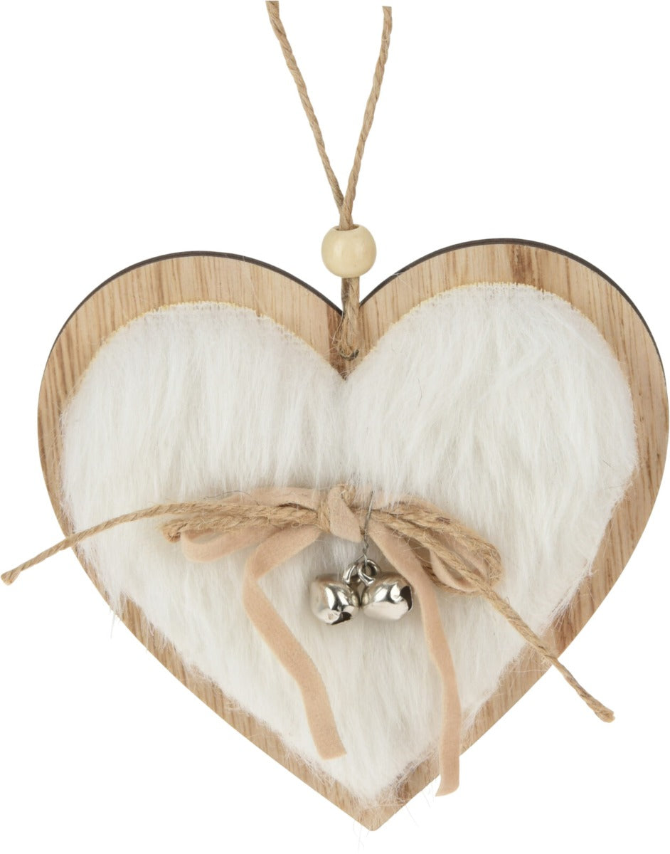 Homesmiths Hang deco Wood 9cm Assorted Design Pack of 1