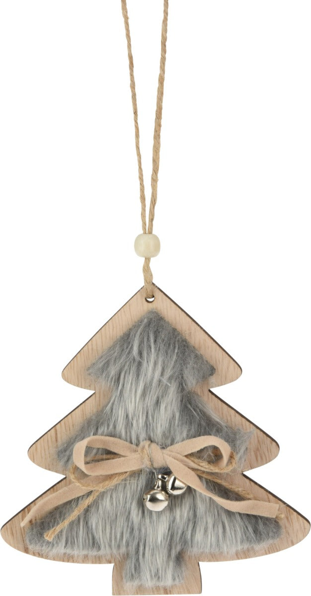 Homesmiths Hang deco Wood 9cm Assorted Design Pack of 1