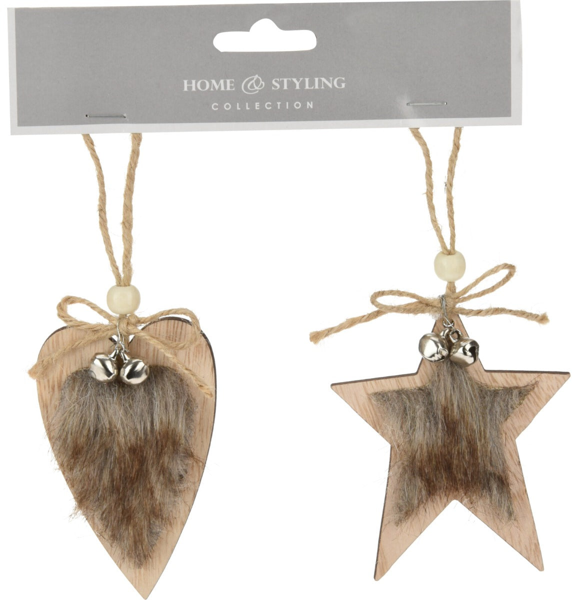 Homesmiths Hang deco 9cm Set Of 2 Assorted