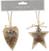 Homesmiths Hang deco 9cm Set Of 2 Assorted