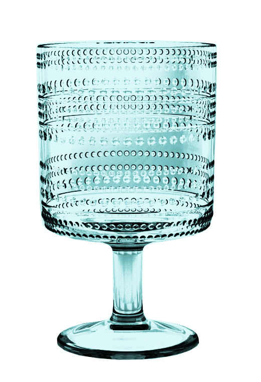 Tarhong 14.8 oz Beaded Stacking Goblet Sea Green