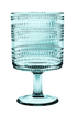 Tarhong 14.8 oz Beaded Stacking Goblet Sea Green