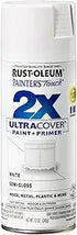 Rust-Oleum Pt 2X Uc 12Oz Semi-Gloss White