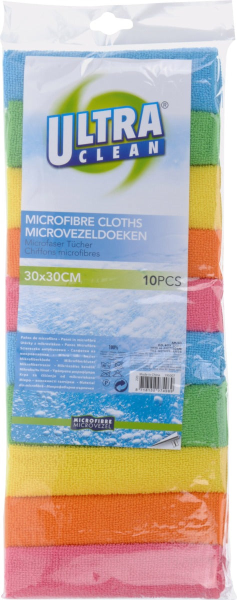 Homesmiths Microfiber Cloth Set Of 10