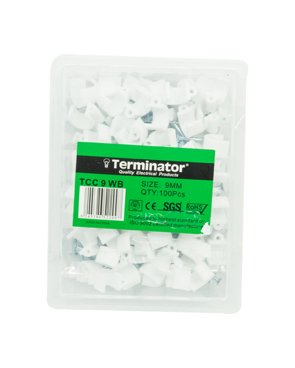 Terminator Cable Clip 9 millimetres