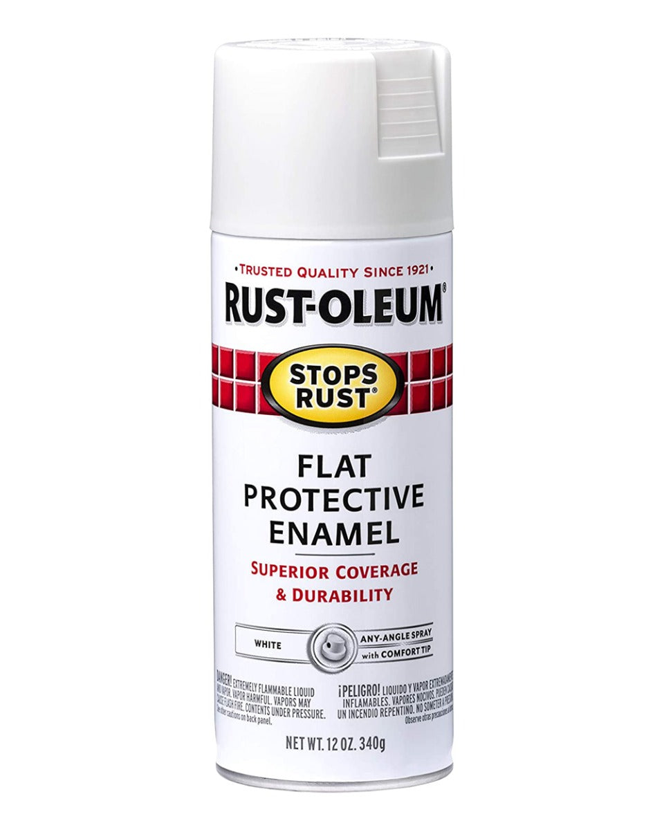 RustOleum Stops Rust Flat White