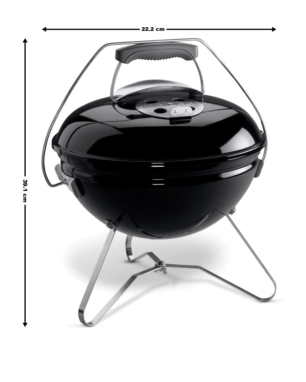 Weber Grill 37cm Smokey Joe Premium Black