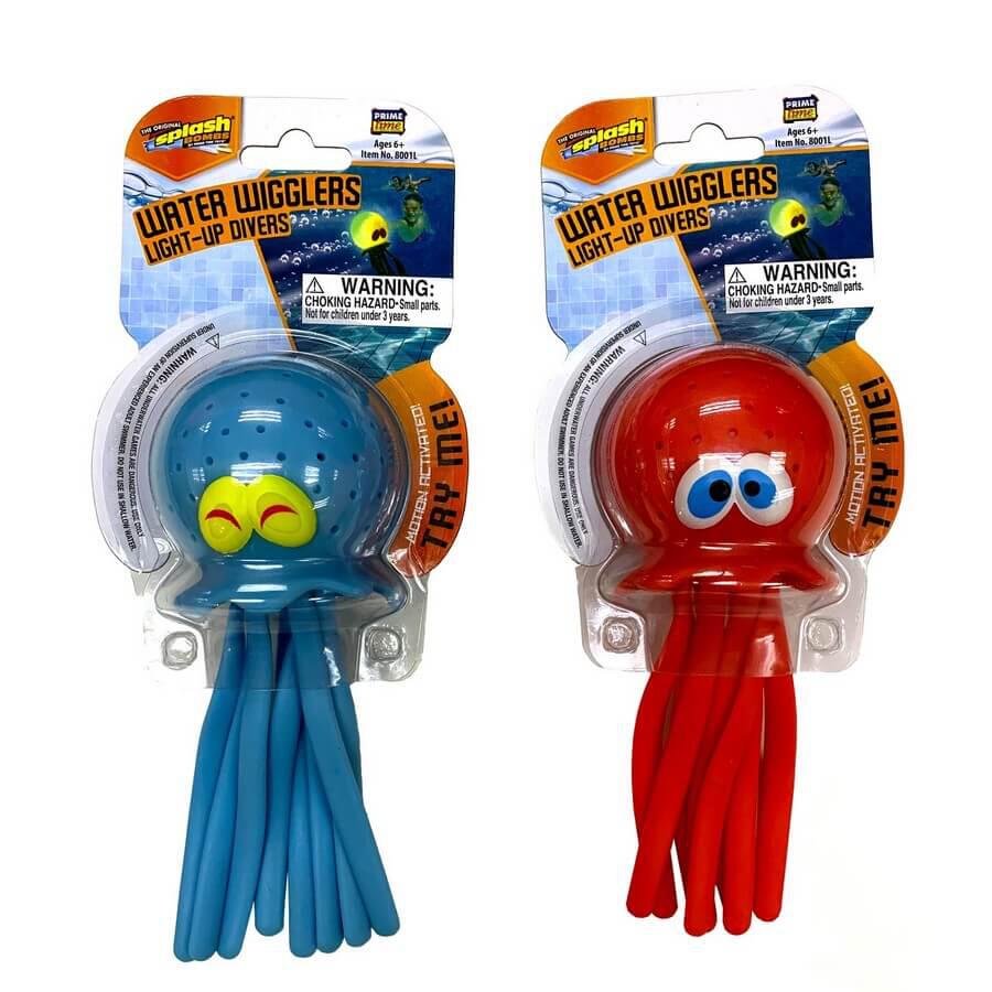 Max Liquidator Water Wiggler Light Up Divers Single