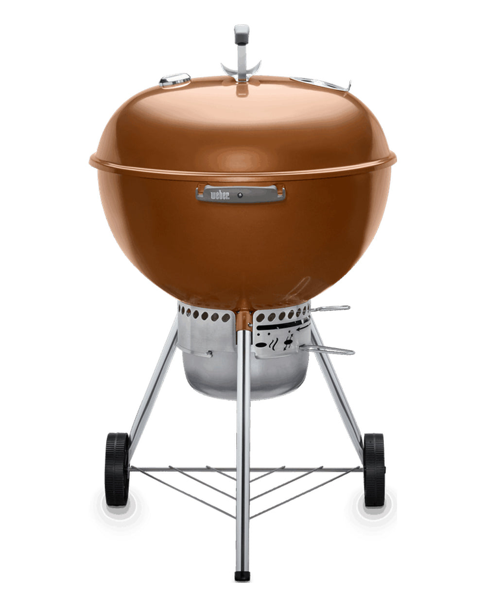 Weber Kettle Premium Charcoal Grill-22 inch-Copper