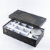Otantik Asalah Set Of 6 Cups And 6 Saucers And 6 Arabic Coffee Cups And Sugar Pot Grey Gold