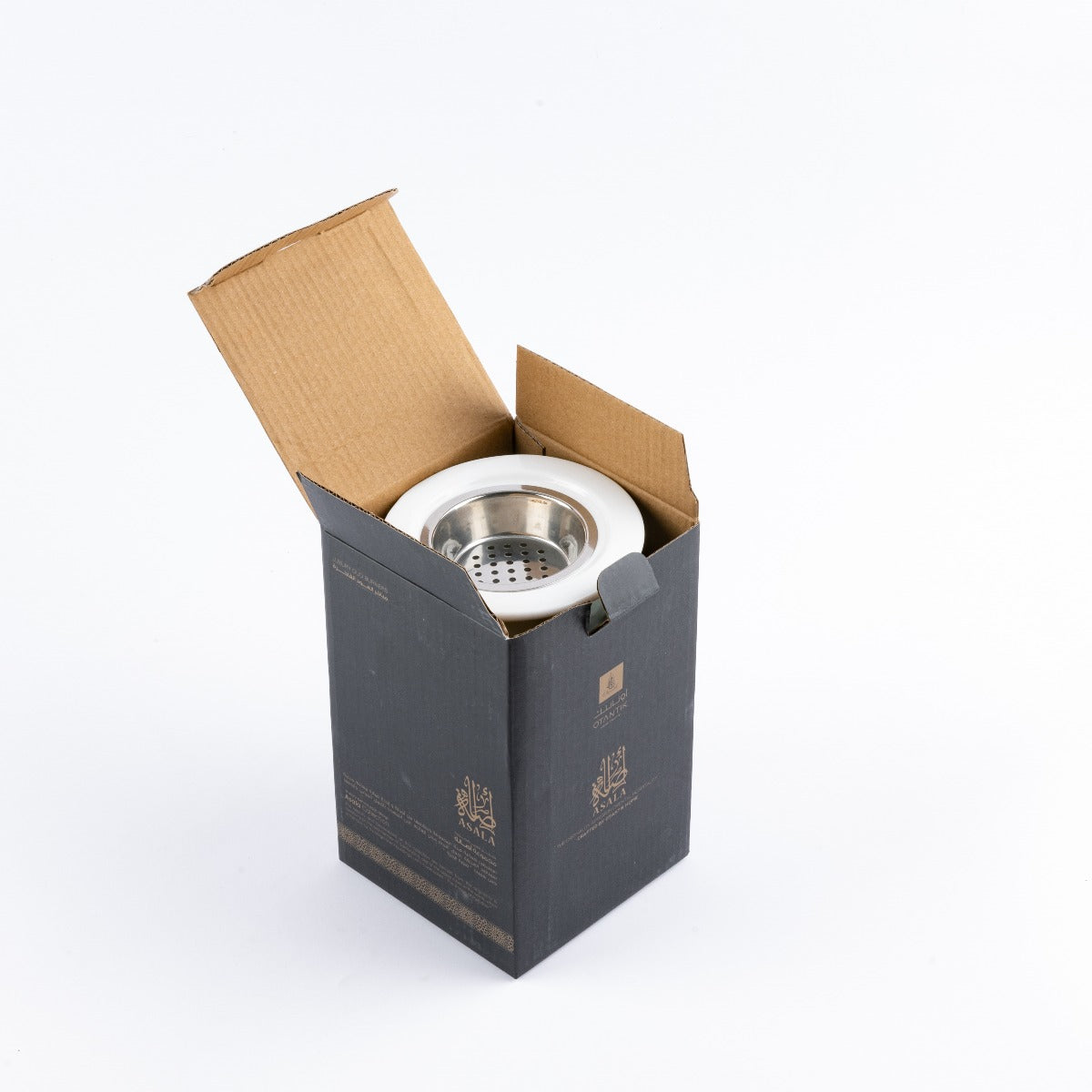 Otantik Asalah Incense Burner Teal Silver