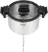 Fissman Stockpot 24x13 cm/5.6 L Stainless Steel With Glass Lid