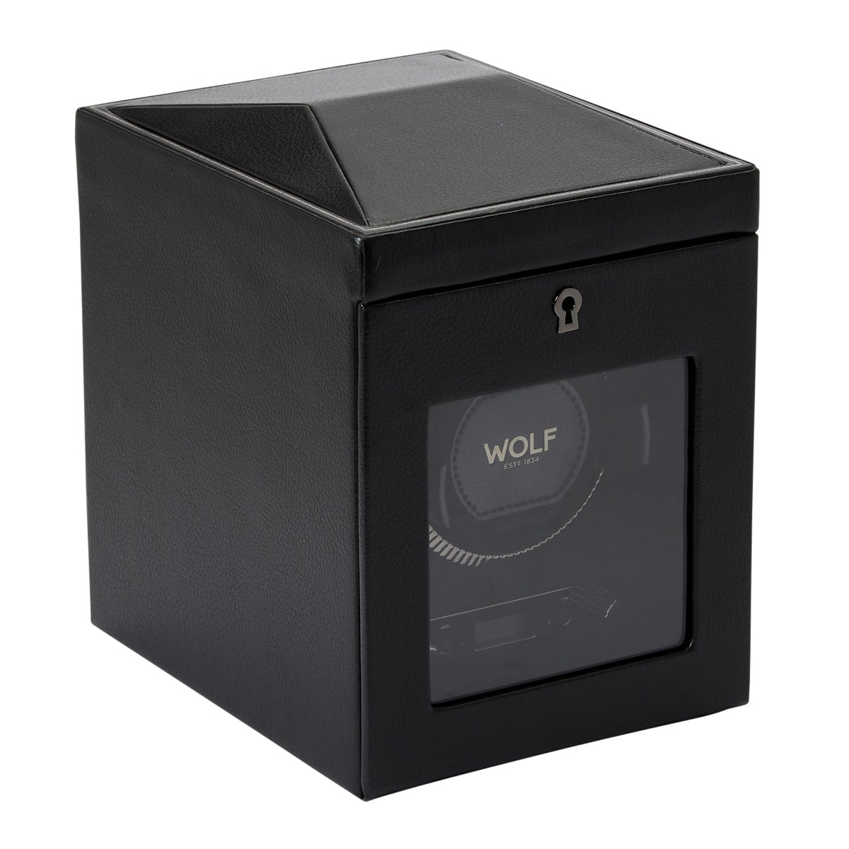 Wolf British Racing Single Watch Winder No Storage Black
