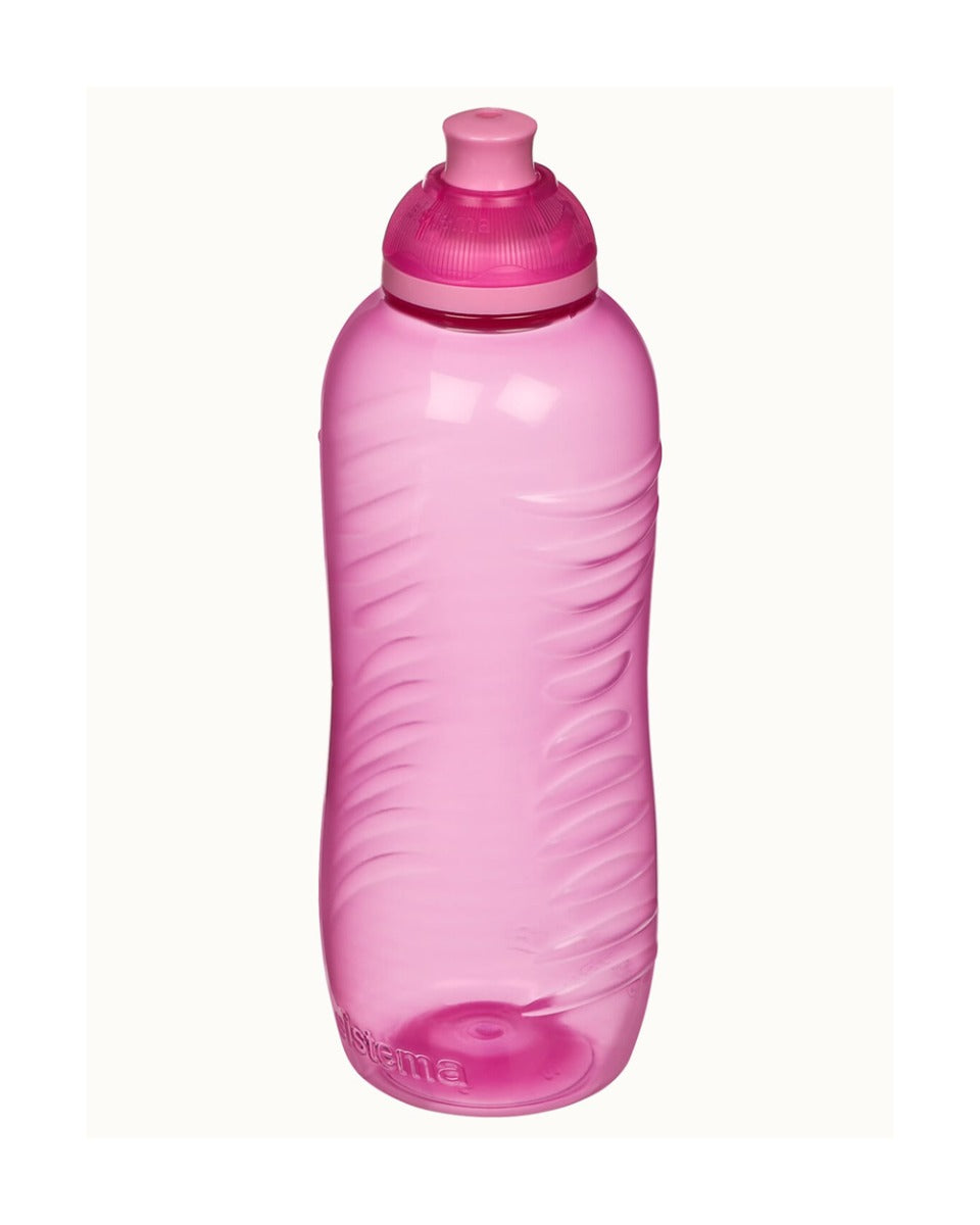Sistema 460ml Squeeze Bottle Pink