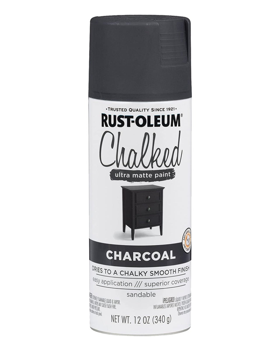 RustOeum 12Oz Charcoal Chalk Spray
