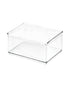The Home Edit Bin Organizer Medium Shallow Clear