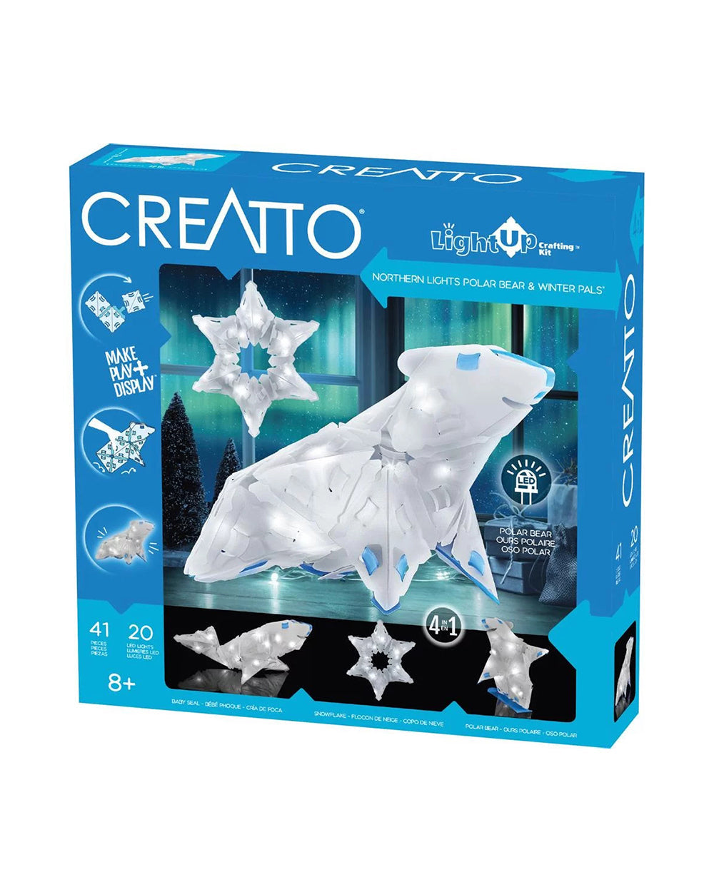 Thames & Kosmos Creatto Polar Light-Up Crafting Puzzle Kit