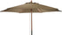 Homesmiths Wooden Umbrella Dia 250cm White