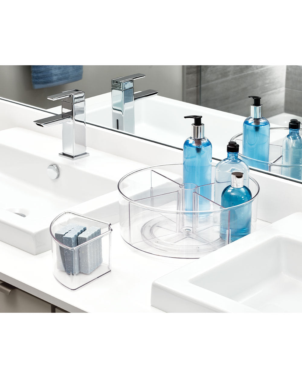 The Home Edit Divided Turntable 12.5 inch