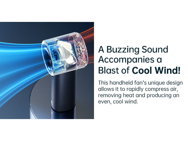 Jisulife Handheld Fan Pro1 Blue