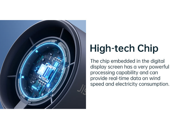 Jisulife Handheld Fan Pro1 Blue