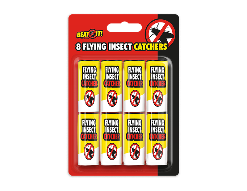 Beat It Flying Insect Paper Catchers Pack of 8