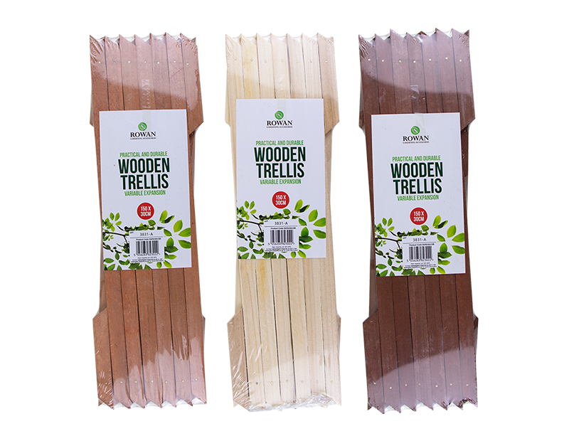 Rowan Garden Wooden Trellis 1.5m x 30cm 1 Piece