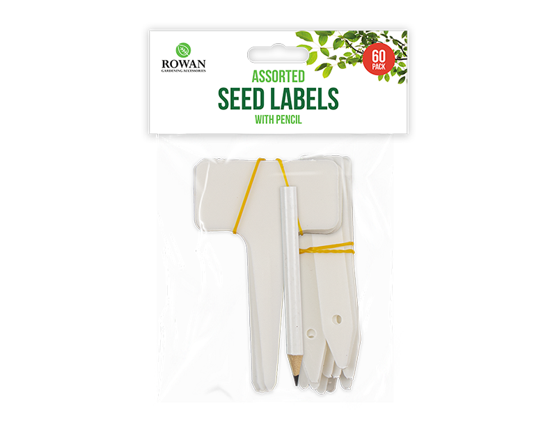 Rowan Seed Labels with Pencil 60pk