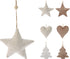 Homesmiths Hanging Deco 13cm Assorted 1 Piece