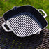 Fissman Square Grill Pan 26 X 5 cm With Two Side Handles Cast Iron