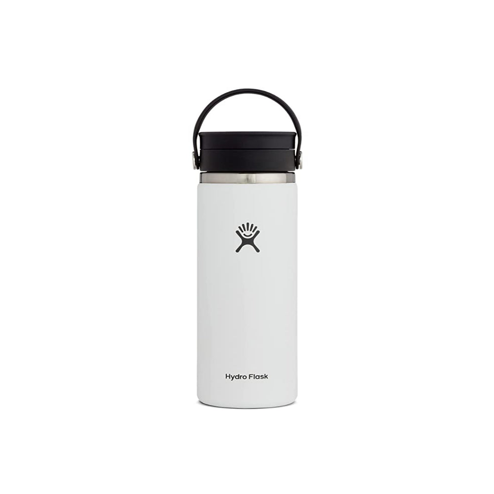 Hydro Flask Vacuum Coffee Flask 470ML White Wide Mouth
