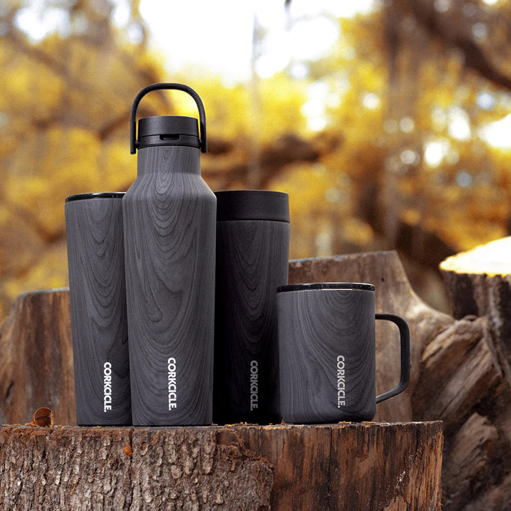 Corkcicle Series A Vacuum Sport Canteen  Burnt Wood Bottle 590ML